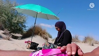 I Exposed Myself To A Muslim On The Beach And Surprised Him!