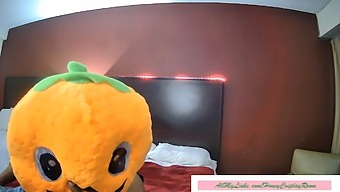 Honey And Mr. Pumpkin'S Steamy Cosplay Session - Part 1